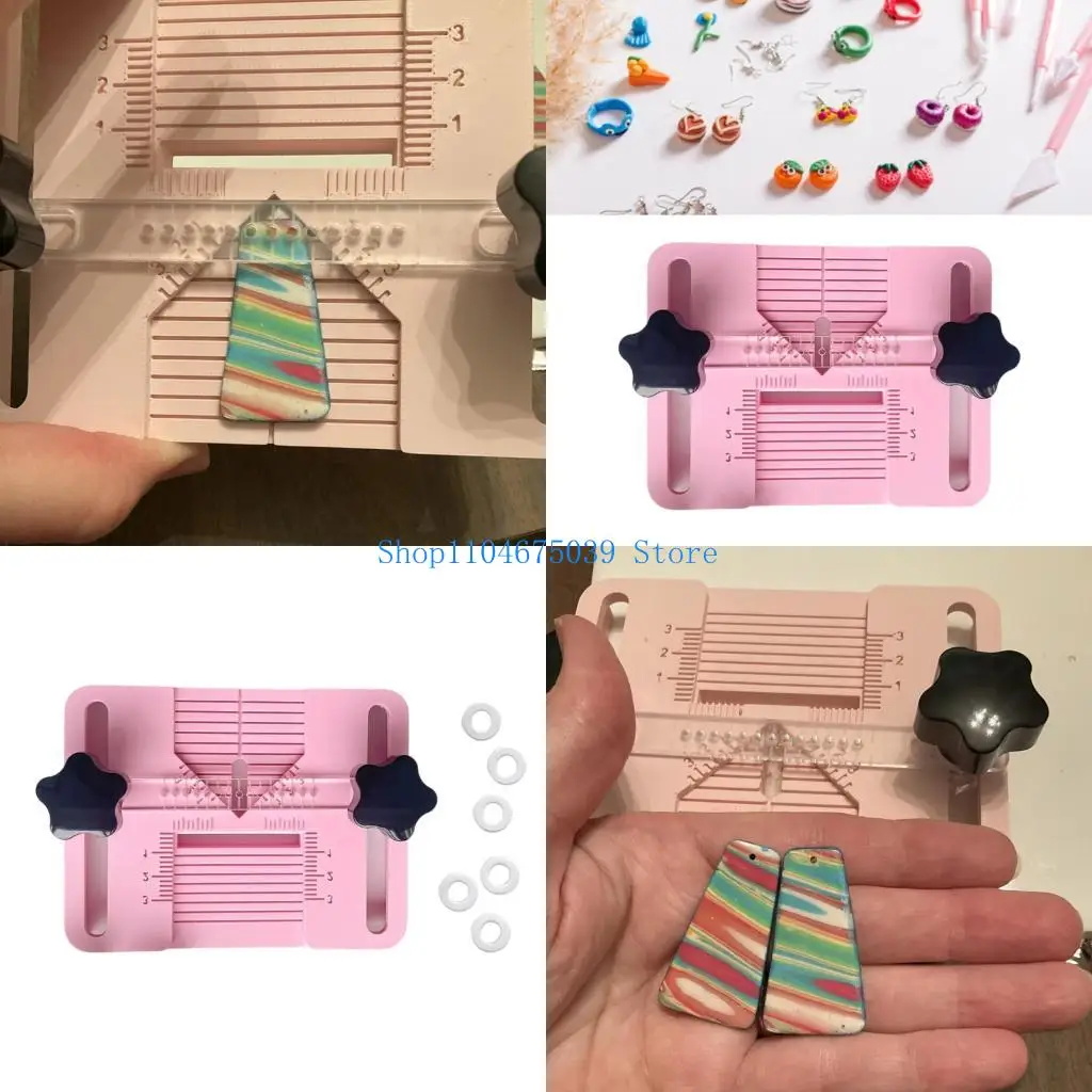 

5asd Polymer Clay Drilling Tool With Measurement Markings for craft Accessories