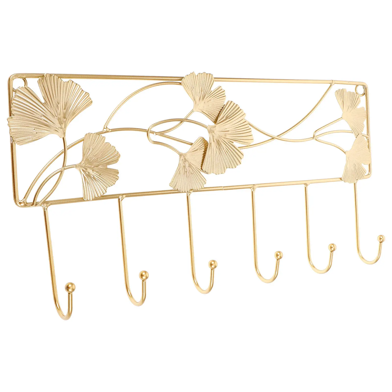 

Unique Design Wall Mounted Key Holder Coat Hook Heavy Duty Iron Rack for Bedroom Living Room Bathroom Retro Decorative Wall