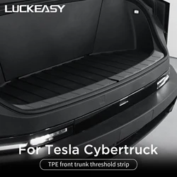 For Tesla Cybertruck Front Trunk Threshold Strip Bumper Protective Cover Pickup Trunk Inner Guard Strip 2024 Car Accessories