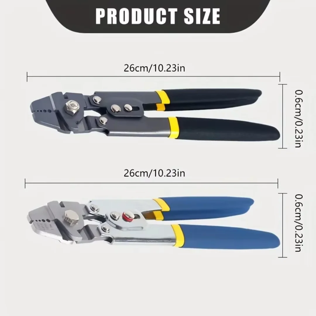 Crimping Pliers Multi-functional wire rope pliers Effort-saving wire pressing tool