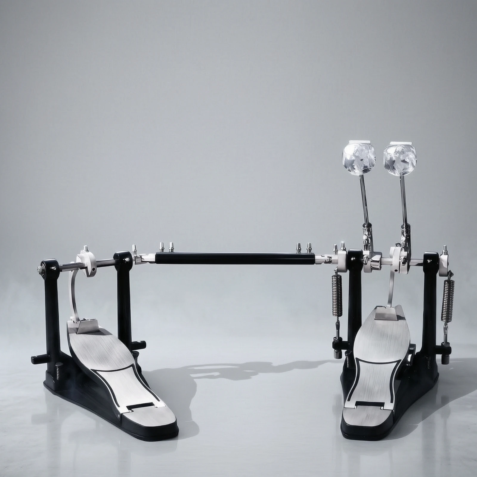 Double Bass Drum Pedal Compatible Double Kick Pedal Driveshaft Rod Heavy-Duty Smooth for Drummers, Live Gigs, Practice Rooms