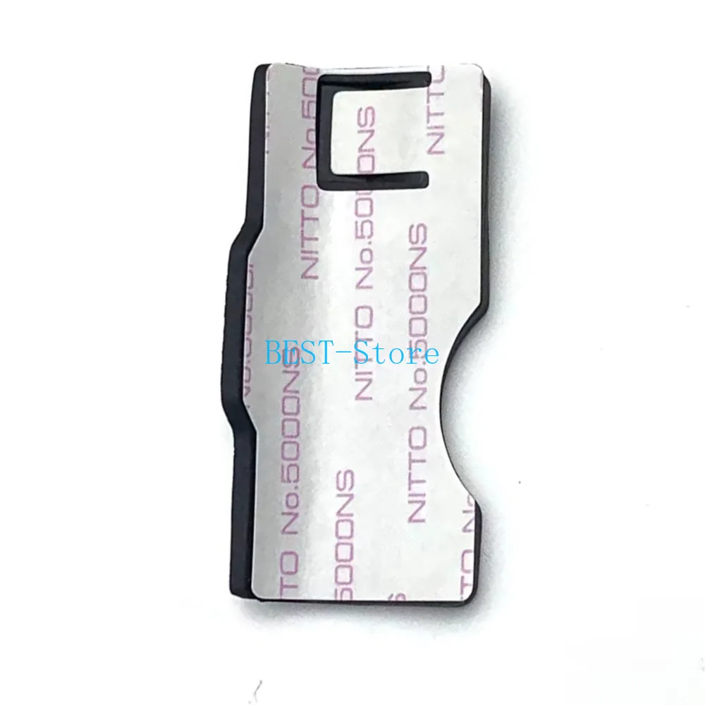1PCS NEW for Nikon D4 SD Card slot cover Door Memory Chamber Rubber with Adhesive Tape Repair Part