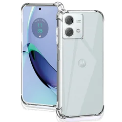For Moto G84 5G G45 Case Luxury Soft Silicone Clear Shockproof Airbag TPU Phone Cover For Motorola Moto G45 5G Protector Fundas