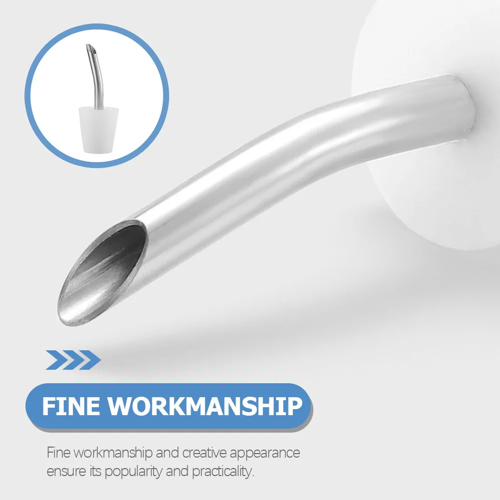 Stainless Steel Silicone Kettle Spout Extension Tube for Camping Hiking Portable Coffeepot Teapot Pourer Waterproof Corrosion
