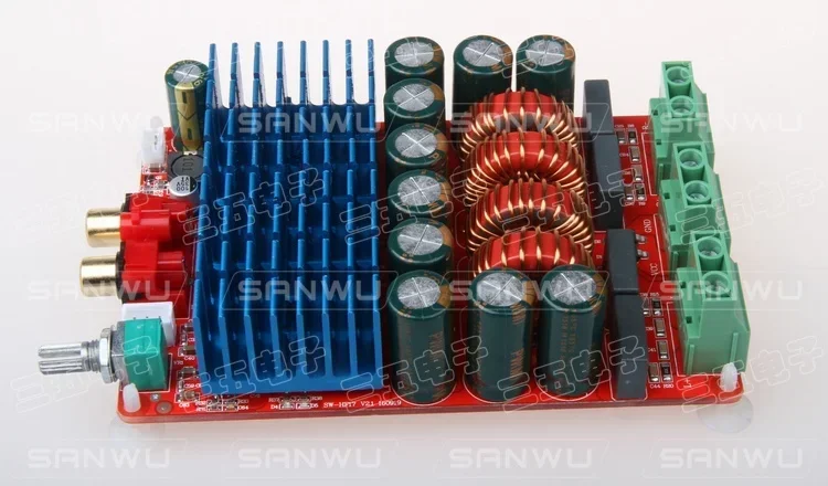 

DC 25-50V 300W+300W HIFI TAS5630 Class D Stereo Digital Audio Amplifier board
