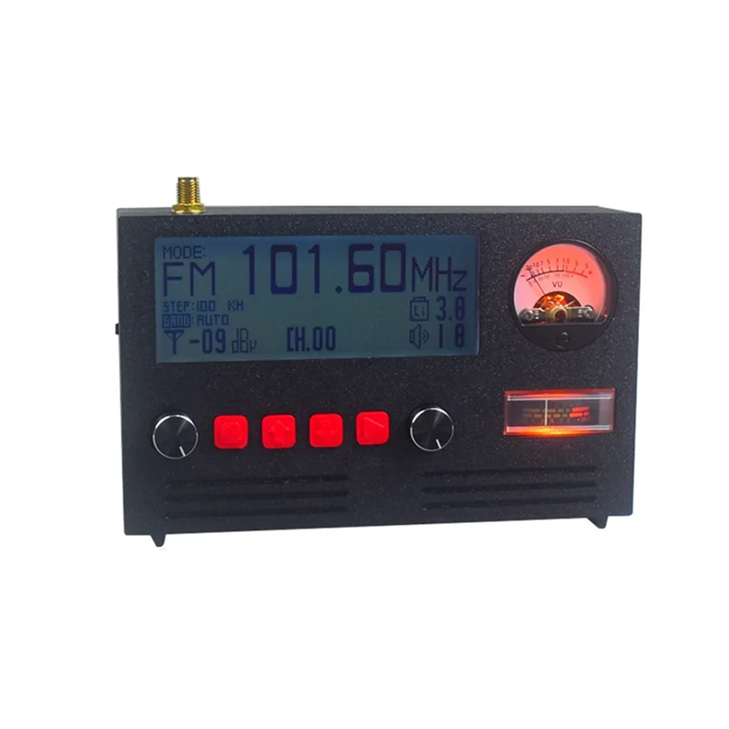 

TEF6686 FM Shortwave Radio Receiver 8000Mah Lithium Battery Nyakoishi Versio With Audio VU Indication And S-Meter