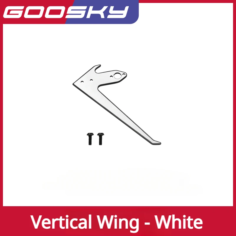 GOOSKY S1 RC Model Aircraft 3D Stunt Helicopter Spare Parts Vertical Wing Group -White /Rose Red /Green GT030032