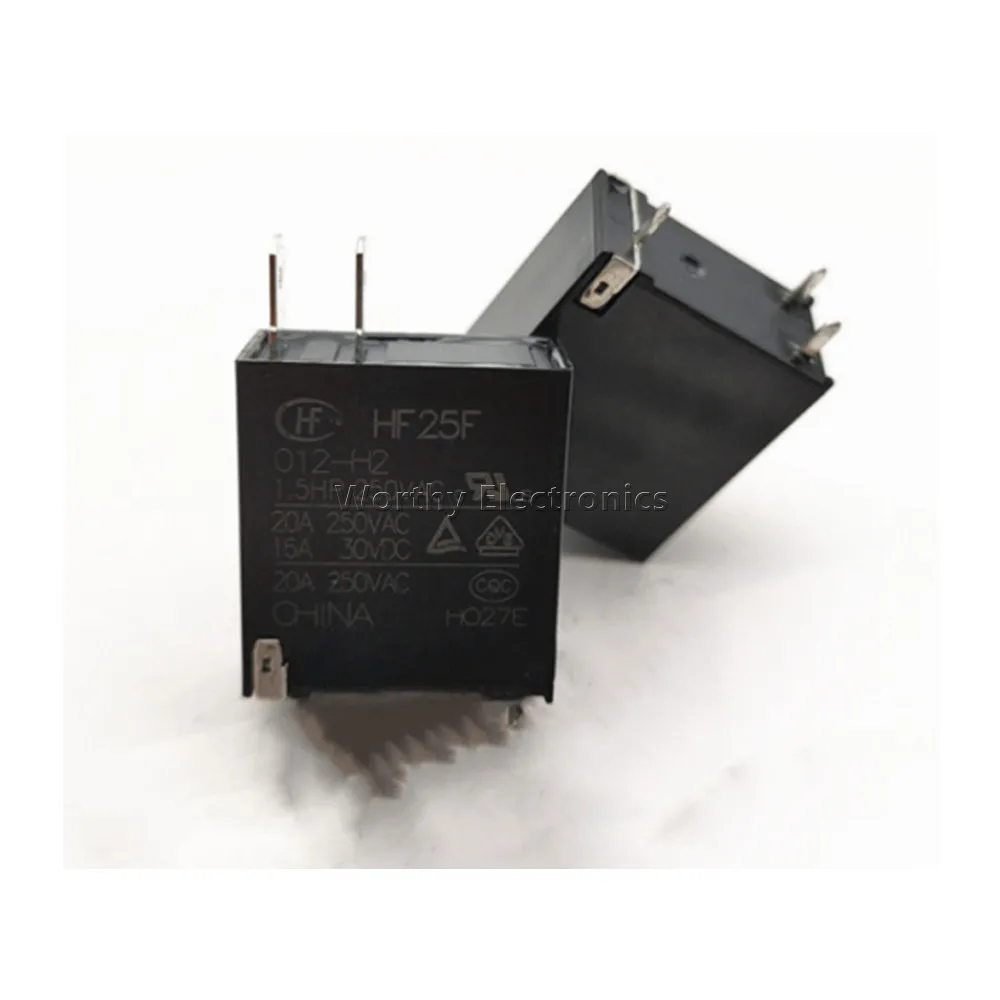 

Free Shipping 10PCS/LOT HF25F 012-H2 HF 20A 12V 3PIN Relay 2The plug JQC-25F