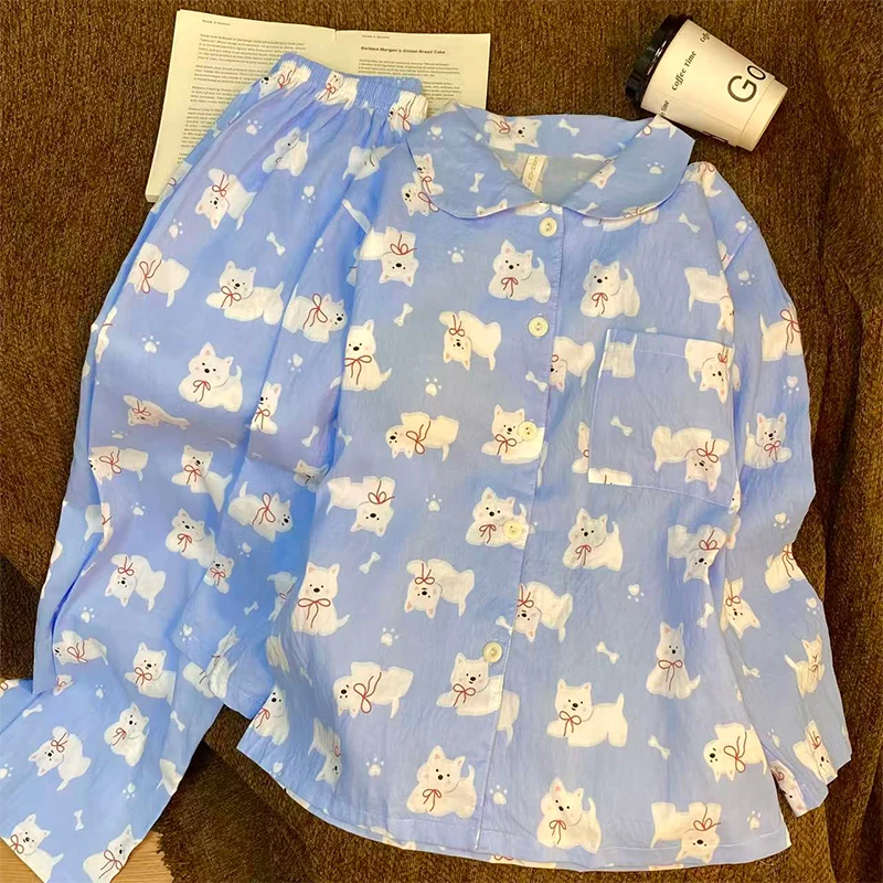 

Pajama Sets Extra Plus Women Wool Crayon Pattern Wrinkle Free Elastic Band Off Shoulder Sleeveless Full Length Summer Wife Unise