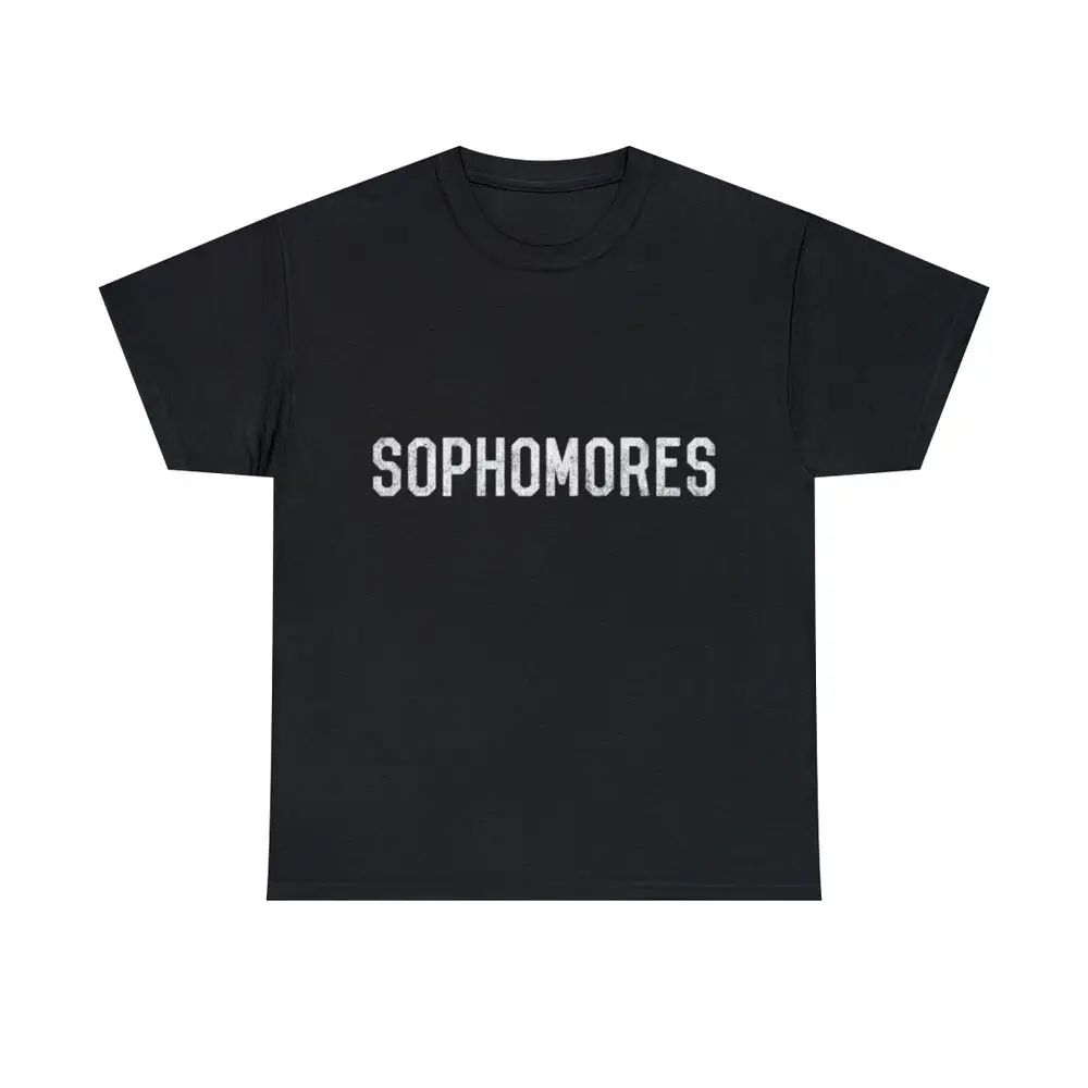 Retro Sophomores Graphic Tee Shirt, S-5XL