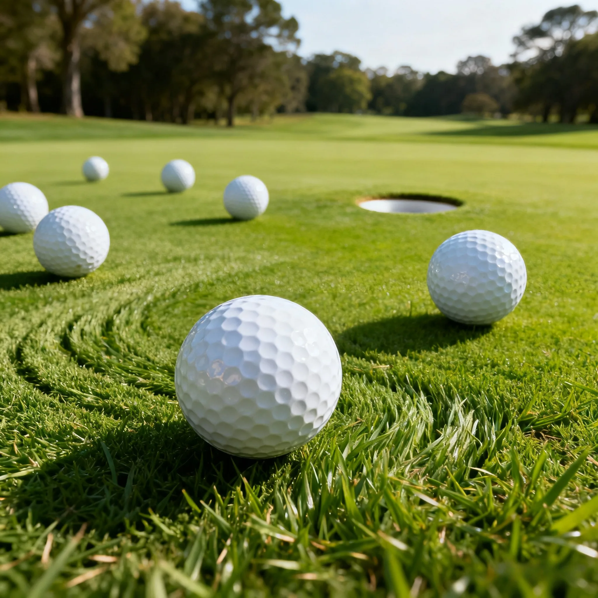 1/3/5 كرات ممارسة كرات جولف مقاومة للاهتراء لعبة تدريب كرة جولف عامة كرة جولف عالية الارتداد