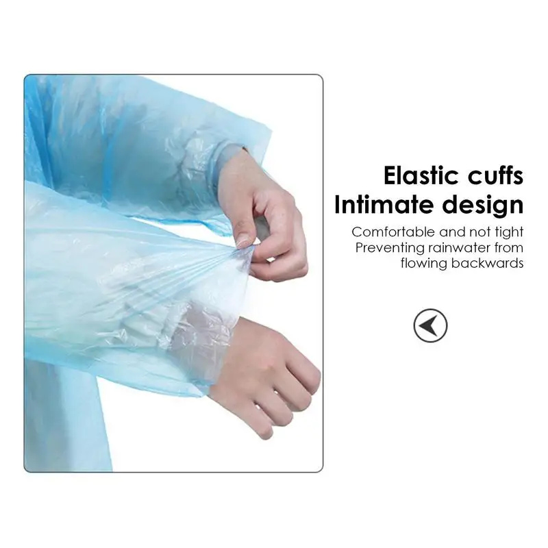 Portable Raincoat Vacuum Packaging Outdoor Rainwear Waterproof Disposable Hiking Hooded Ponchos Rain Cover Camping Accessories