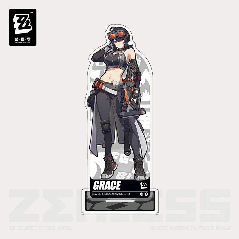 Game Zenless Zone Zero Official Merch Belobog Heavy Industries Acrylic Stand Koleda Belobog Anton Ivanov Ben Bigger Grace Howard