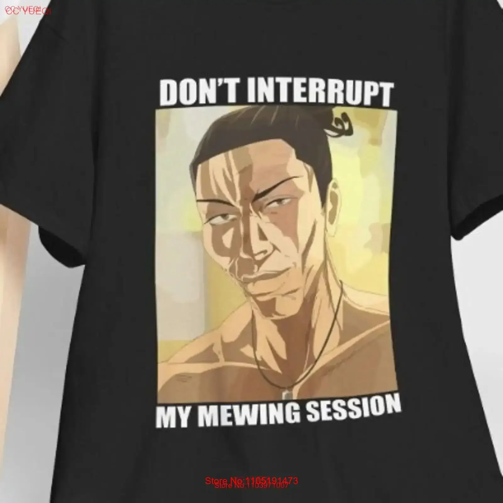 jujutsu kaisen aoi todo gigachad mewing T Shirt meme progression streak combo vintage Washed Versatile homme Comfortable