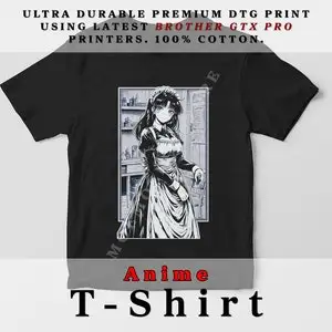 

Anime Girl Shirt, Maid, Kawaii Otaku Gift Shirt, Anime Clothing Graphic