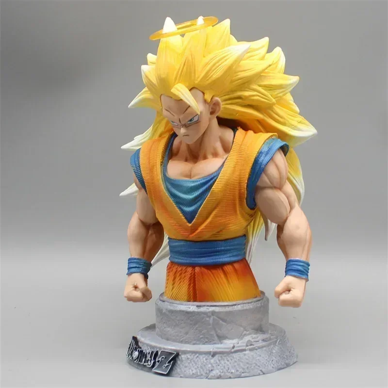 16.5cm Anime Dragon Ball Gk Majin Vegeta Half Bust Super Saiyan Anime Figurka Model Dekoracja Pokoju Kolekcja Prezent Dla Dzieci Zabawka