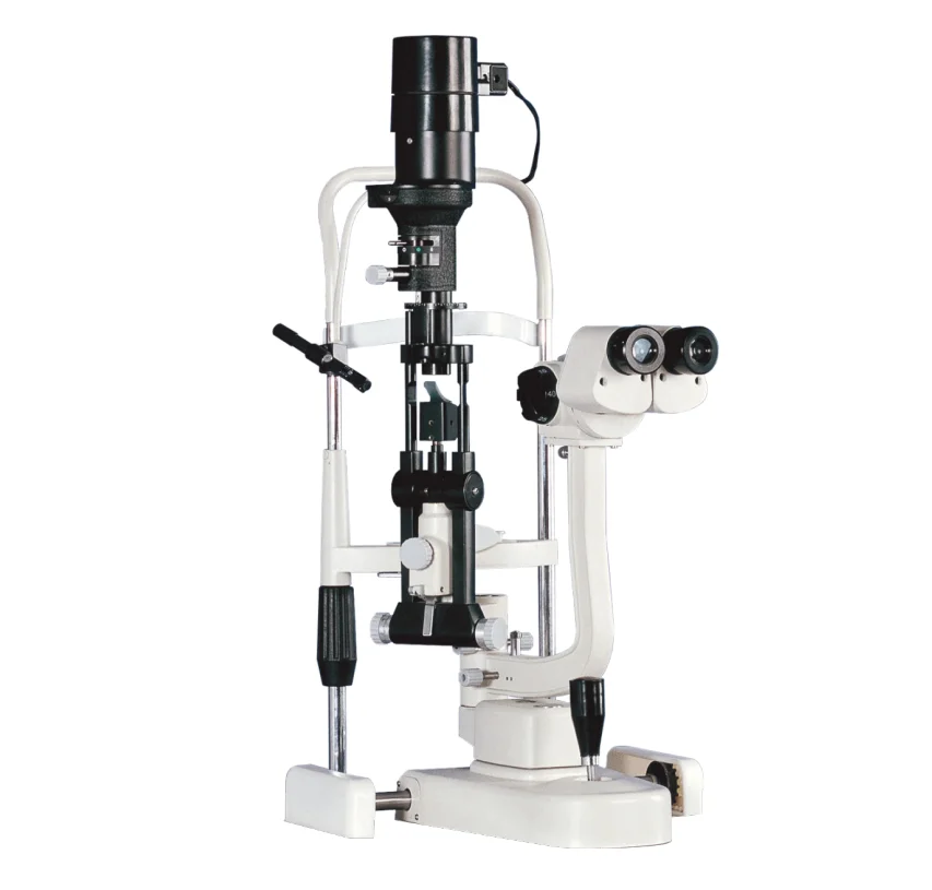 กล้องจุลทรรศน์แบบสลิตแลมป์ LED สำหรับจักษุวิทยา ระดับมืออาชีพ