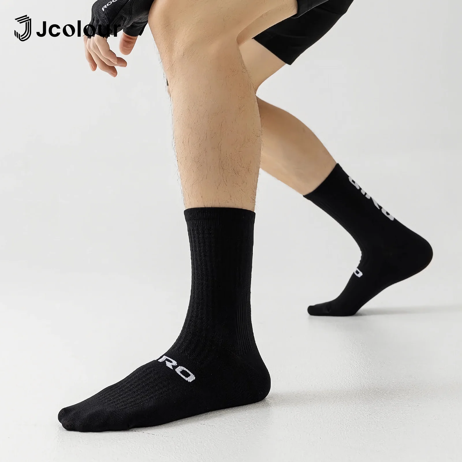 Men’s and women’s cycling socks, running socks, breathable non-slip sports socks, polyester socks
