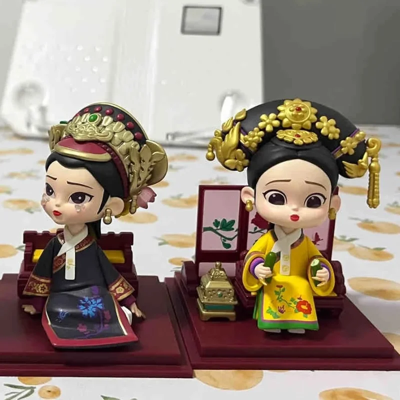 Zhen Huanzhuan Blind Box Tv Empresses In The Palace 2  Surprise Mysterious Figure Guess Bag Anime Doll Model Toys Gift Ornament