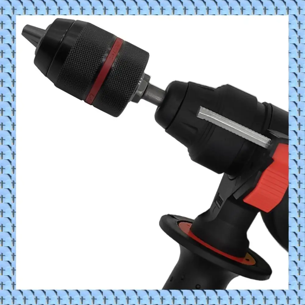 NOCM Metal Drill Chuck Heavy Duty 2-13Mm Keyless Drill Chuck Metal Drill Chuck Converter Self-Tighten Drill Chuck Multiple Purpo