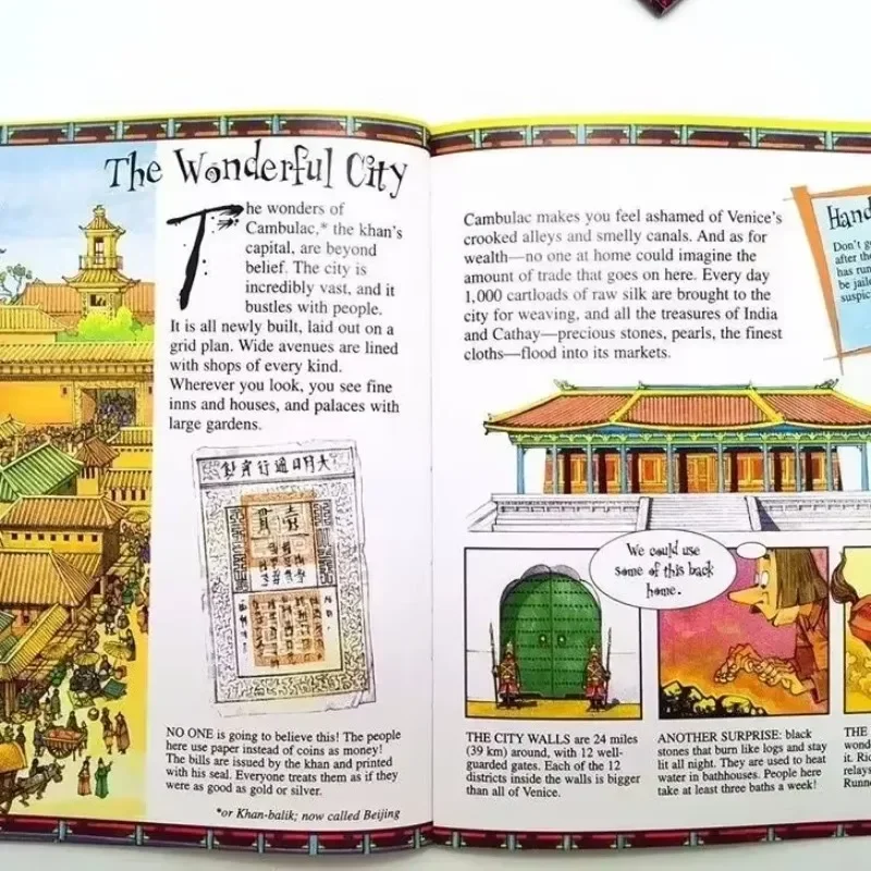 Books ofEnglish Story Picture Book (You Wouldn't Want To Series) Xue Le 1234 (I Don't Want To Play Time Travel, 15 Books in Seri