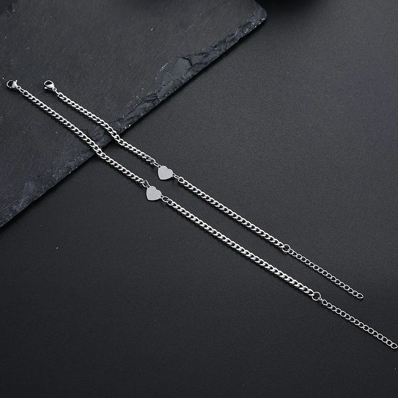 مجموعة أساور الحب من مادة الفولاذ المقاوم للصدأ للأزواج والنساء، هدايا مجوهرات عصرية ورائعة #5