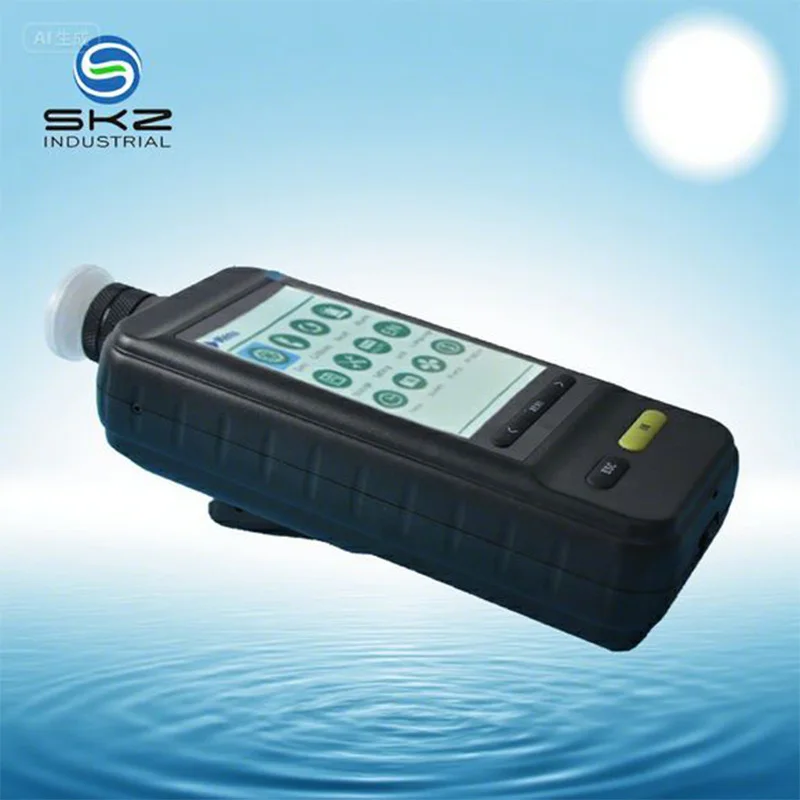 كاشف الغاز SKZ1050E Ex ia IIC T4 Ga مضخة ذات 10 سرعات 0-500 مل/دقيقة معدل التدفق المطبق على SiH4 سيلان