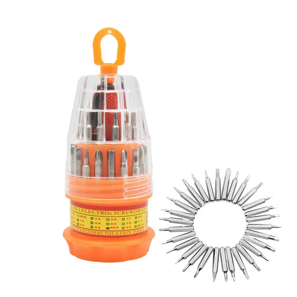 Cacciavite a cricchetto cacciavite 31 In 1 cacciavite a cinque stelle cacciavite esagonale 1.2 T4/T5/T6/T7/T8/T10/T15/T20 progetti fai da te