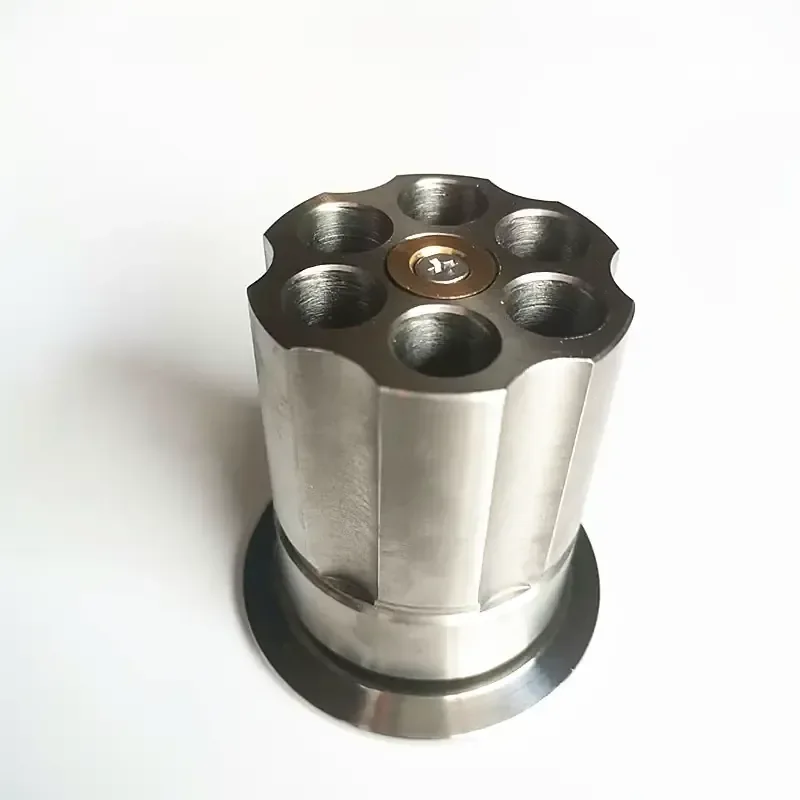 304 Stainless Steel Metal Bearing Rotating Pen Holder Pen Insert Desk Play Multi-function Thickened Pen Holder