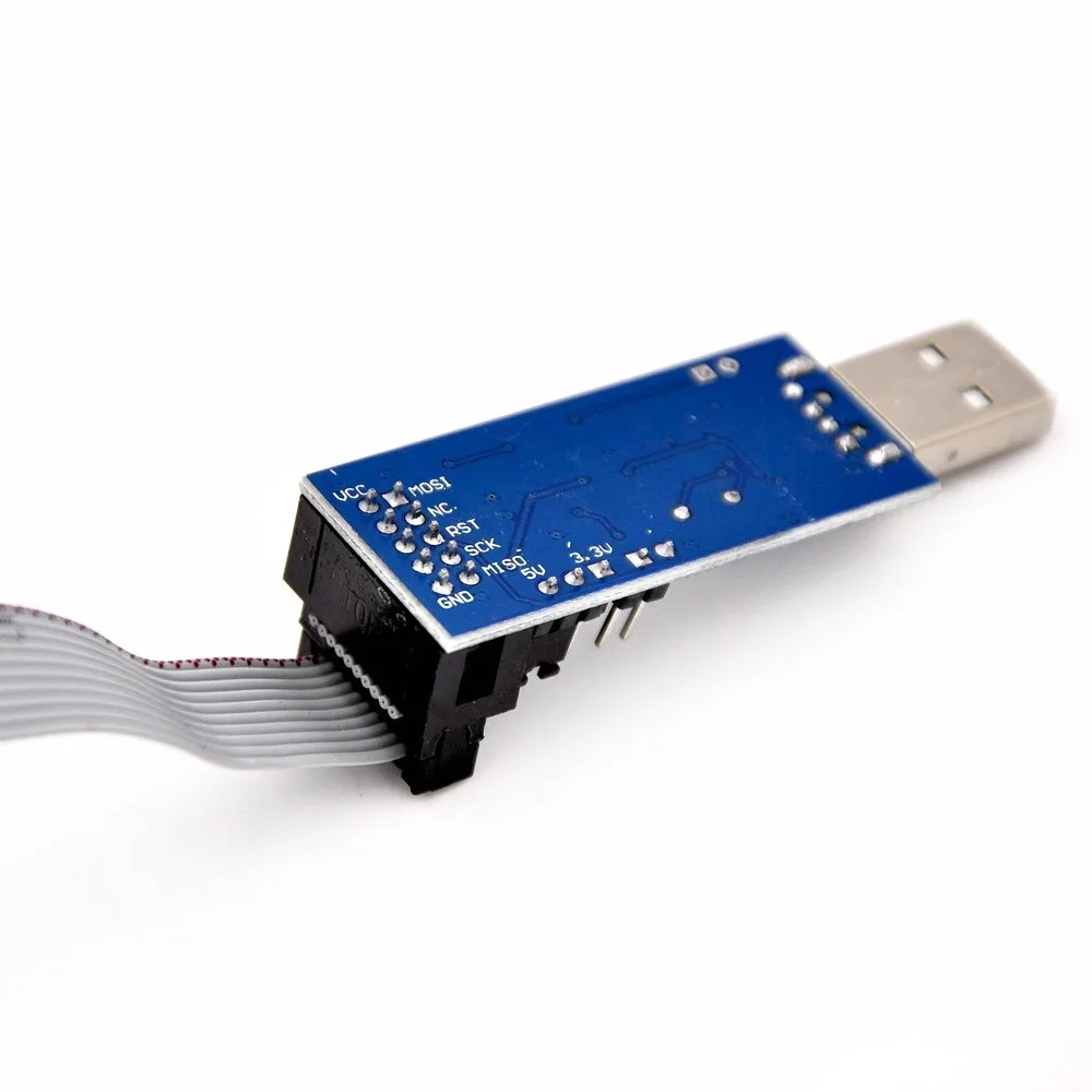 LC-01 51 AVR Programmierer ISP-Modul USBASP Downloader/USBISP Download-Kabel