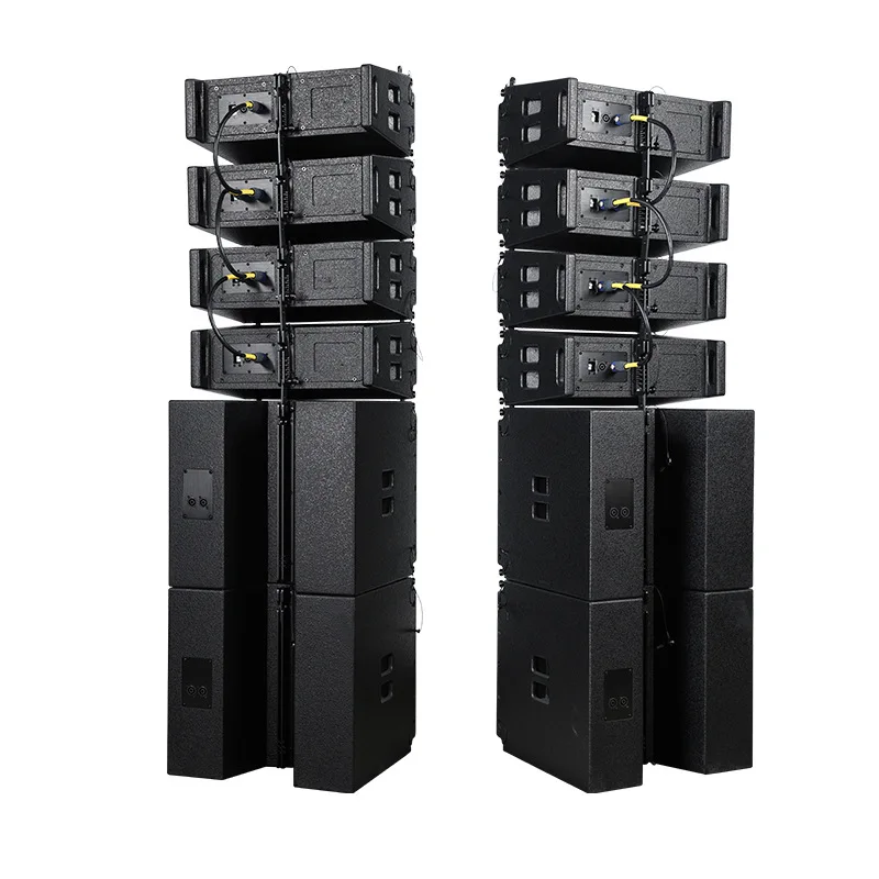 صوت مجموعة الخطوط، مجموعة كبيرة احترافية، LA210F عالي الطاقة مزدوجة عشرة بوصة لأداء المسرح #4