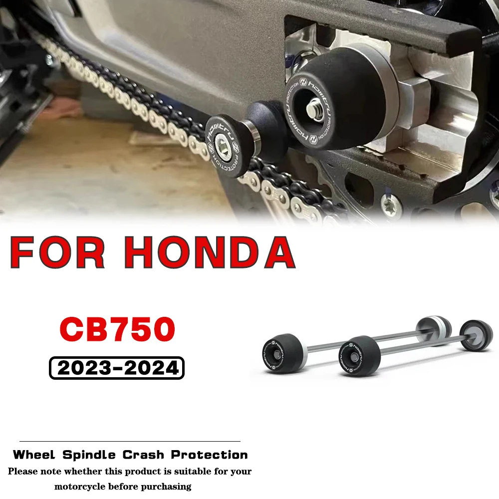 

For Honda CB750 2023 2024 Motorcycle Accessories Front Rear Wheel Spindle Crash Protection