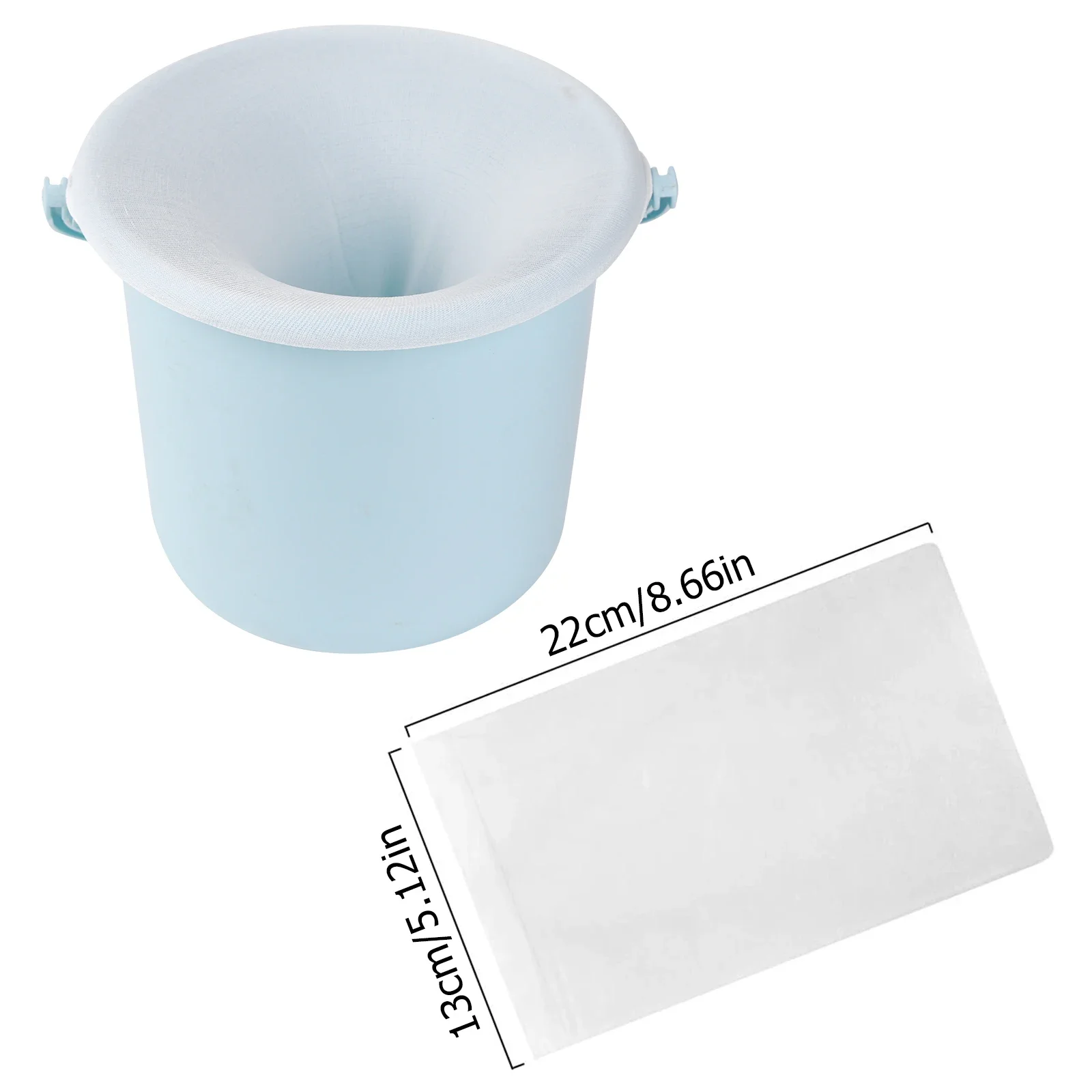 5/10/20/30/50/100pcs Filter Storage Pool Skimmer Socks Nylon Swimming Pool Filter Socks For Baskets Skimmers White Pool Supply
