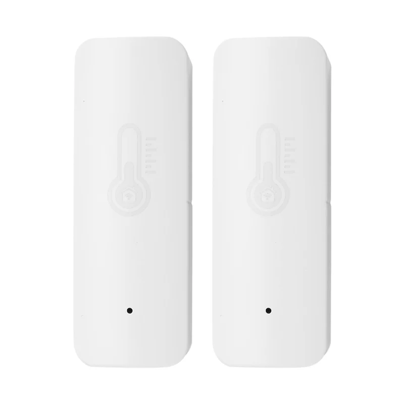 ABFN-2Pcs Tuya умный датчик температуры и влажности с питанием от батареи с приложением Tuya Smart Life