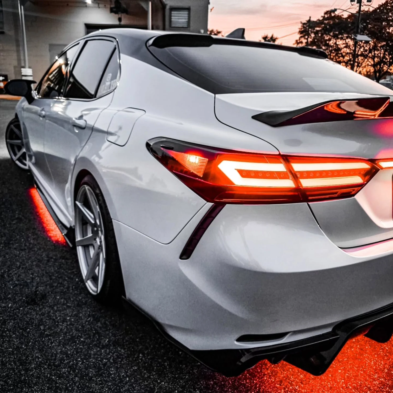 HCMOTIONZ Tail Lights for Toyota Camry 2018-2023 with Middle Lamp DRL Start Animation LED Rear Lamps Assembly U.S. Shipment