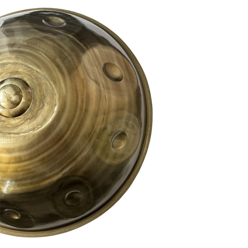 Homem feito à mão Handpan HP-P10/2D vem com HCT Softbag Handpan aço inoxidável D Mineur