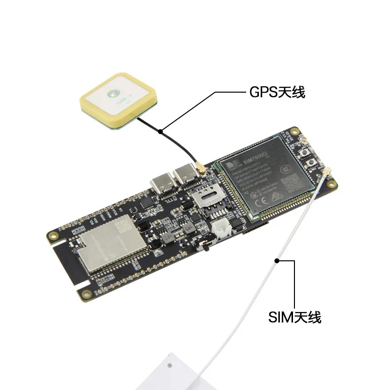 LILYGO SIM7600G-H R2 MCU32 4G LTE Cat4 Beidou GPS dual frequency positioning