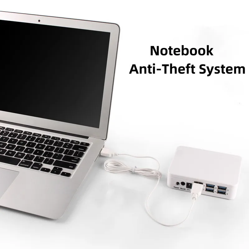 4/6/8/10 Port  Laptop Computer Anti-Theft Security Display System Dual USB Laptop Anti-Theft Device