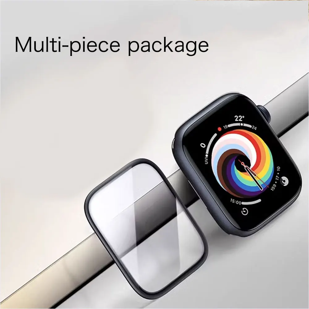 Displayschutzfolie für Apple Watch 10, 42 mm, 46 mm, 45 mm, 46 mm, Ultra 2, 49 mm, 40 mm, 44 mm, 41 mm, weiche Folie, IWatch 9 7/6/SE/5/4 Zubehör