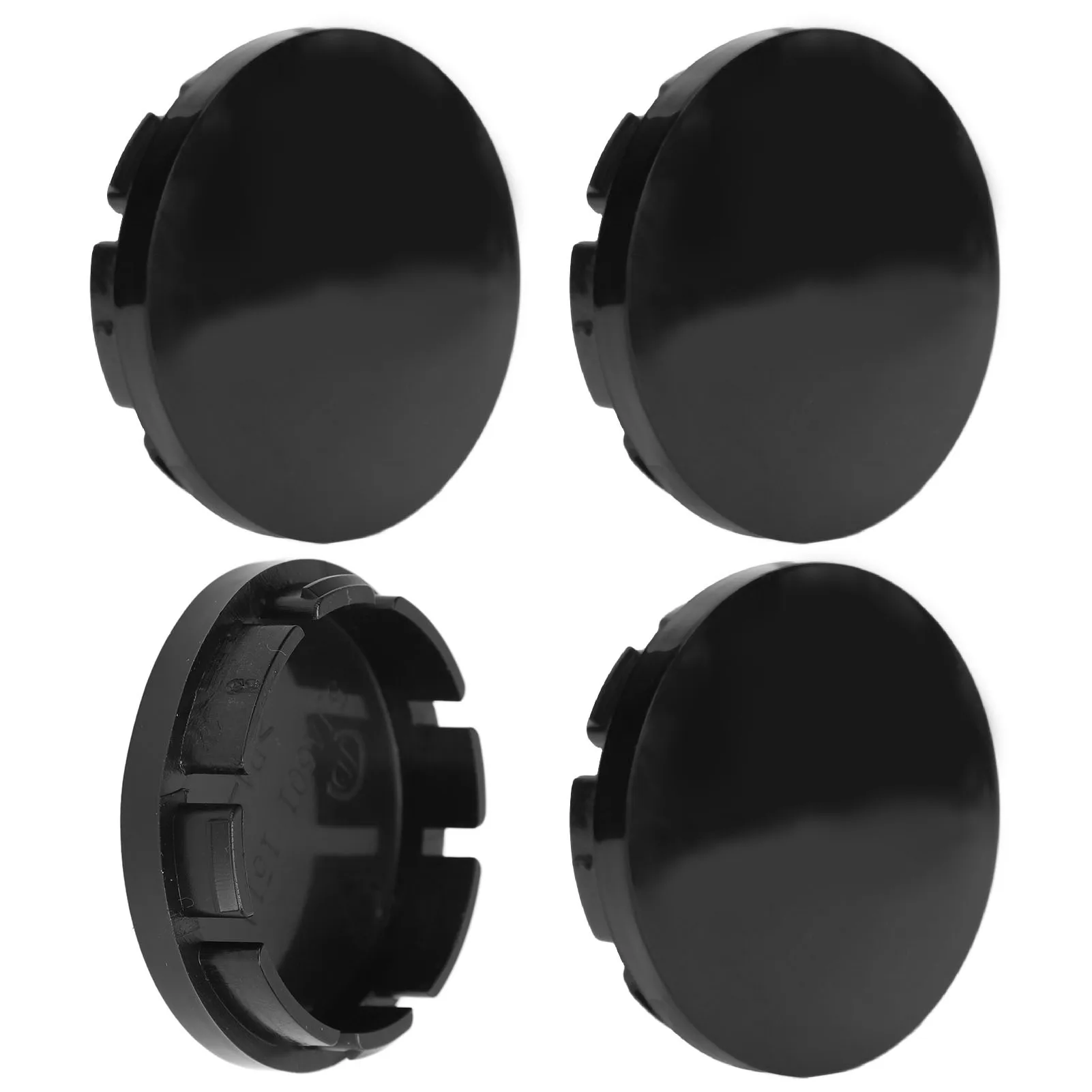 56mm Car Wheel Center Hub Caps Black Compact Tyre Rim Hub  Cover  for Vehicle Wheel Center Hub Caps