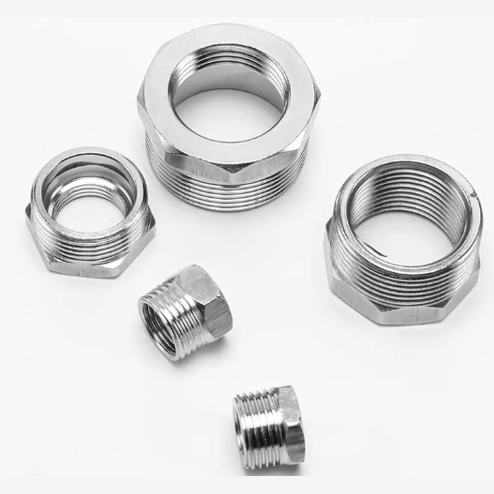 Stainless Steel BSP Male To Female Thread Bushing 1/2