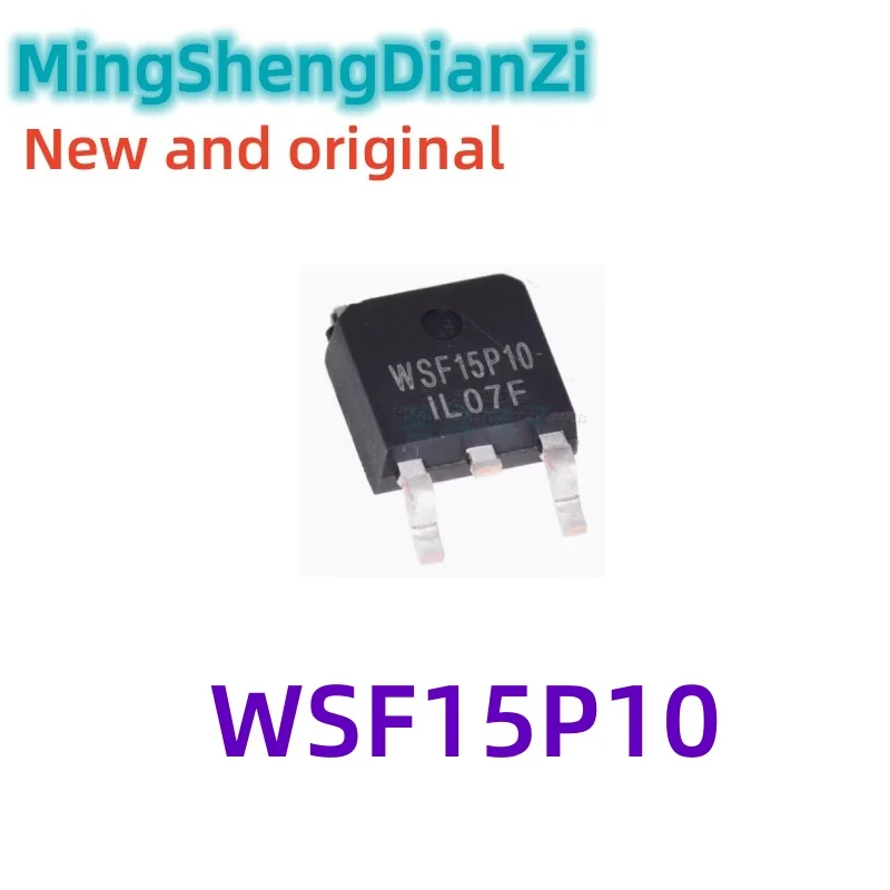 1PCS MOS FET WSF15P10 chip TO-252 15A 100V P channel