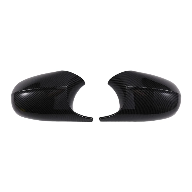

Side Mirror Case Carbon Fiber Cover Trim For BMW 1 3 Series E87 E88 E90 E91 Car Rearview Mirror Pattern Shell
