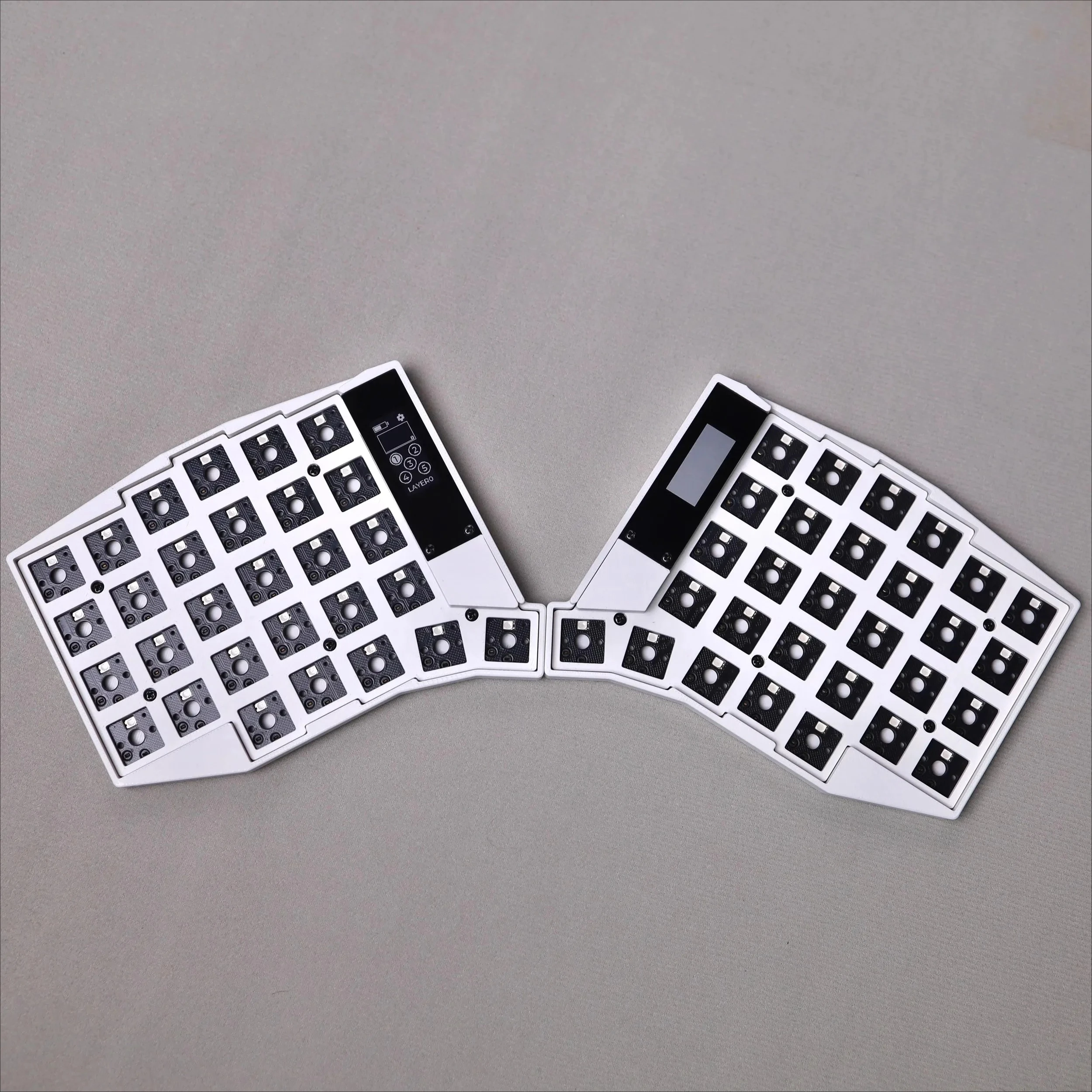 ソフトラープロファイルスプリットキーボードキット ワイヤレス分割