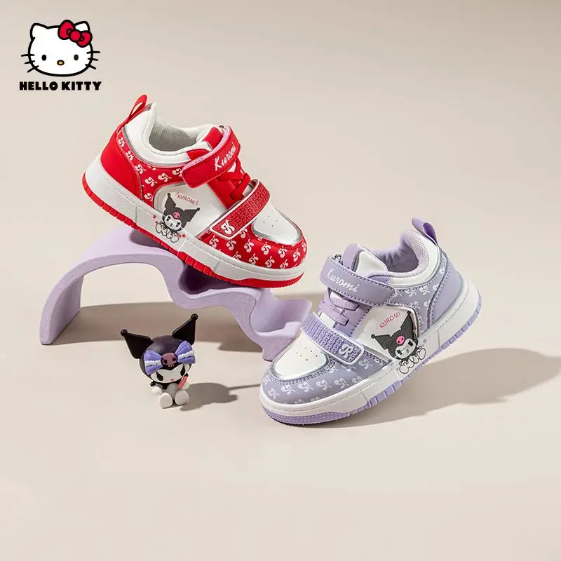 

Sanrio Girl Hello Kitty Kawaii Fashion Sneakers Student Spring and Autumn Seasons Anime Cartoon Child Leisure Sneakers New Style