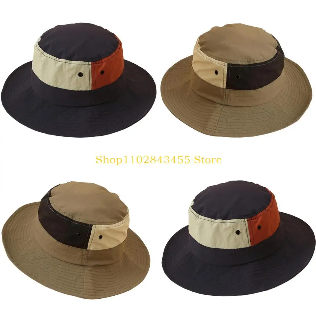 49MC Quick Drying Bucket Hat Multicolored Fisherman Hat Gift for Camping Climbing