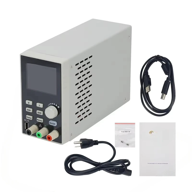 30V 10A 300W DC Power Supply for OWON SPE Series Single Channel DC Power with 2.8inch TFT LCD Display