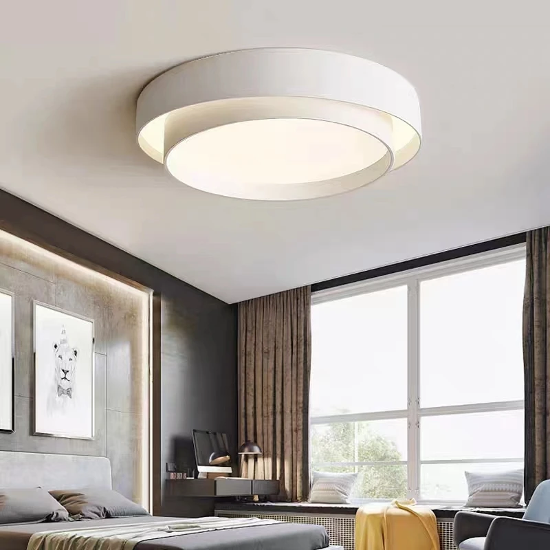 Nordic Bedroom Ceiling Lamp Minimalist Modern Ceiling Light for Living Room Kitchen Study Home Indoor Lighting Decor Fixtures