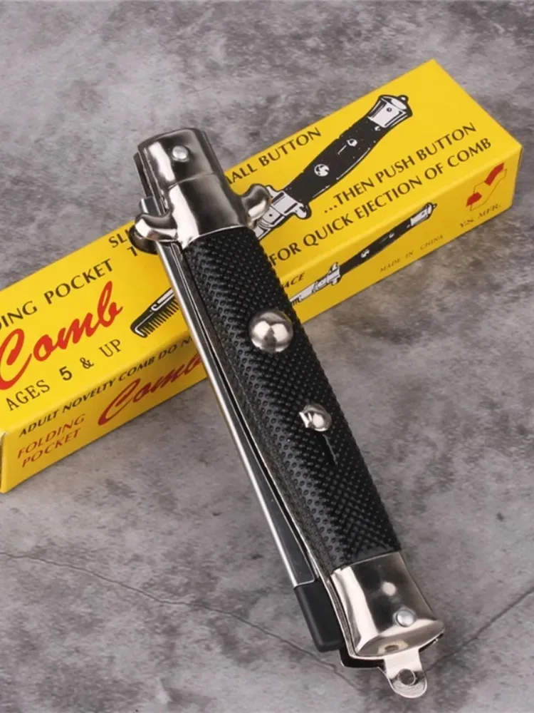 Folding Spring Comb for Men and Women