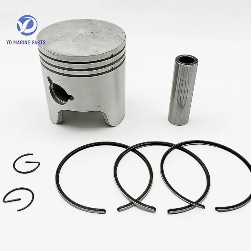 Diameter: 67MM Piston Kit Std With 3 Rings 6H4-11631-03 for Yamaha Outboard Engine 40HP Boat accessories 6H4-11631-03